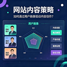 河口建站-网站内容策略：如何通过用户画像驱动内容创作？