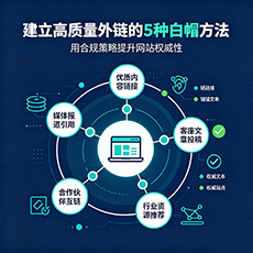 河口建站-建立高质量外链的5种白帽方法